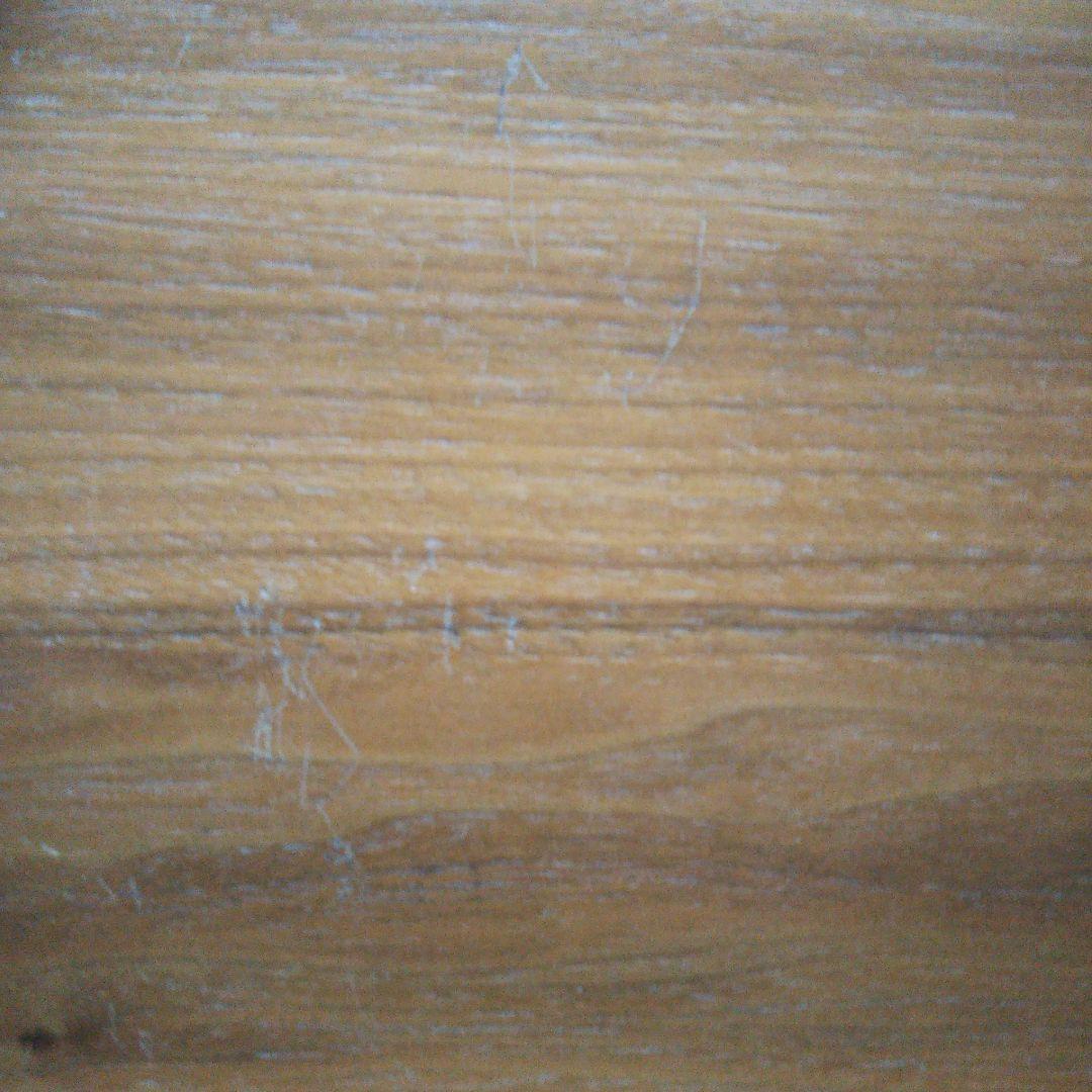 【良品】木製 センターテーブル 下部棚付き