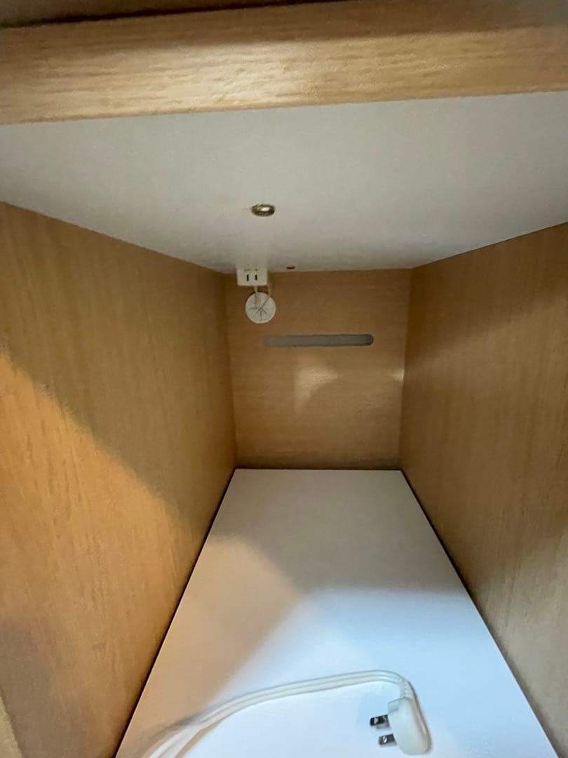 美品　ニトリ　レンジボート　木製キャビネット 120cm