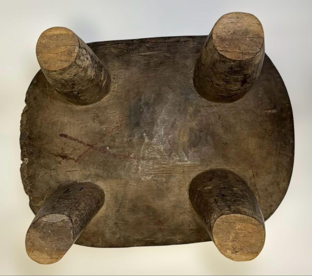 アフリカ　セヌフォ族テーブル　ハンドメイド　民具　雑貨