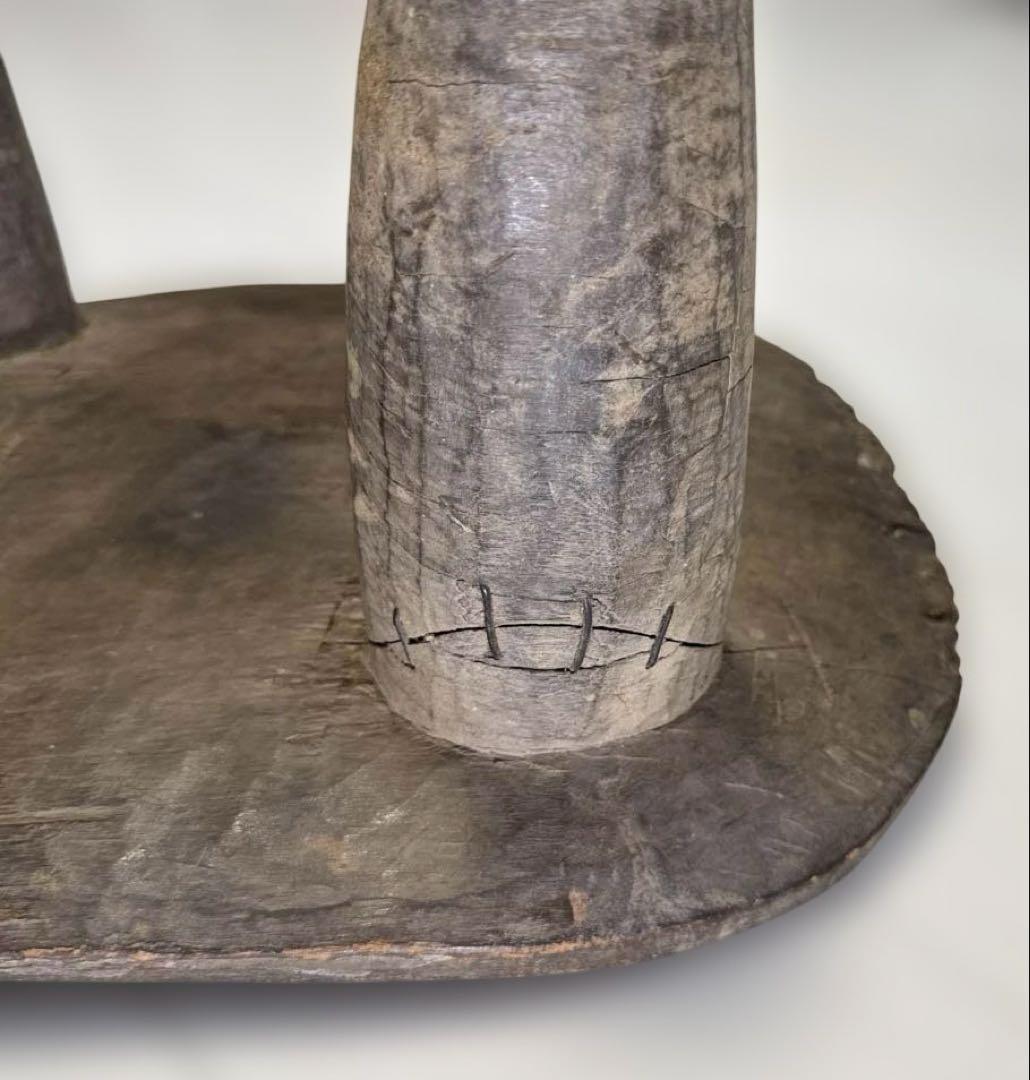 アフリカ　セヌフォ族テーブル　ハンドメイド　民具　雑貨