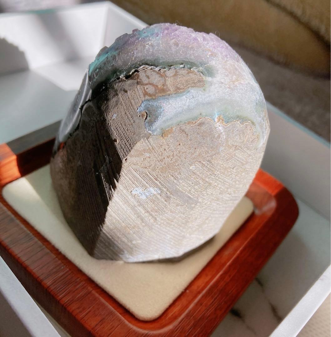 ブラジル産 アメジスト クラスター ドーム 天然石