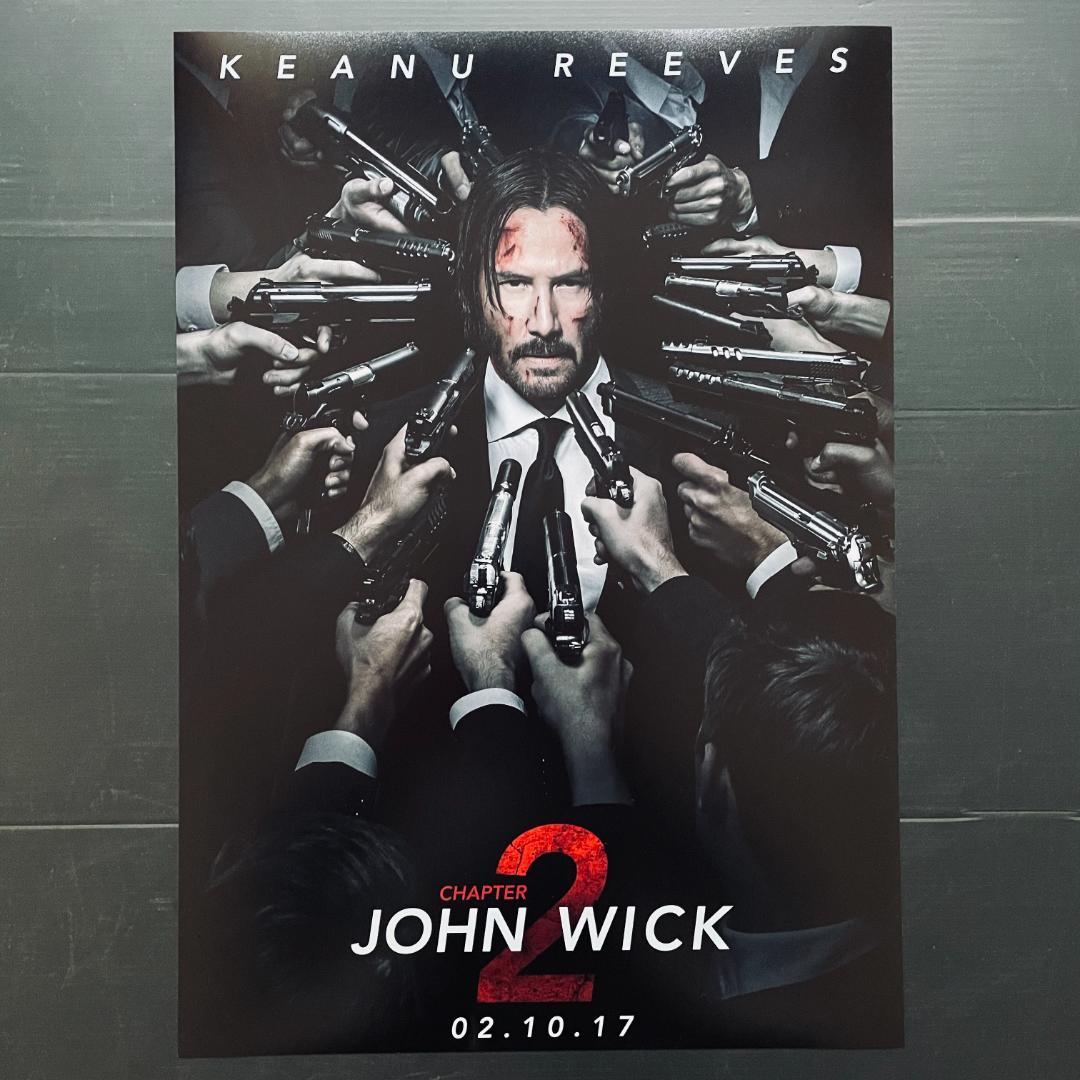 海外版ポスターA『ジョン・ウィック:チャプター2』（John Wick 2