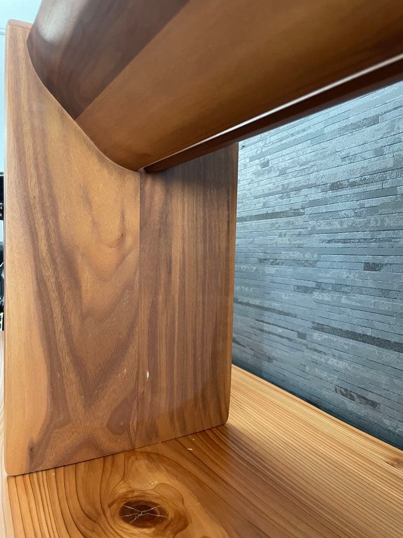 ナガノインテリア　サイドテーブル　ウォールナット