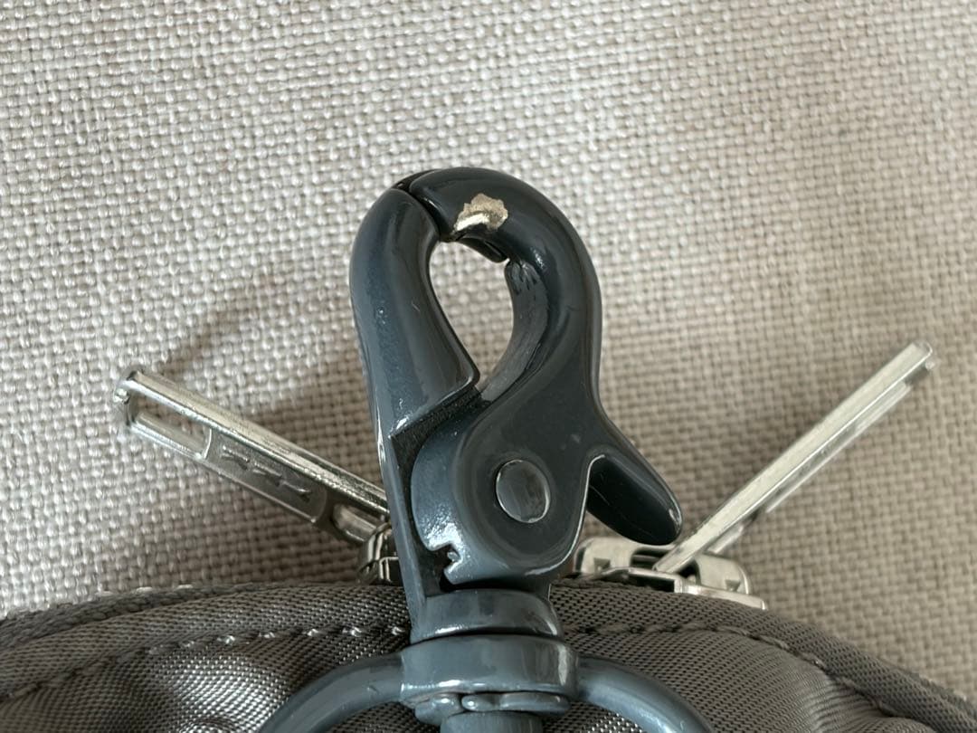 ◾️PORTER◾️ポーター　タンカー　ポーチ　シルバーグレー