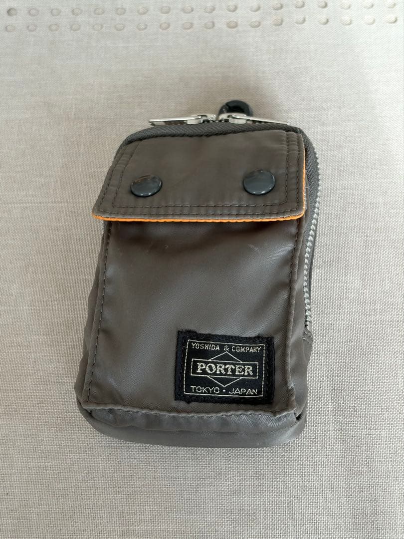 ◾️PORTER◾️ポーター　タンカー　ポーチ　シルバーグレー