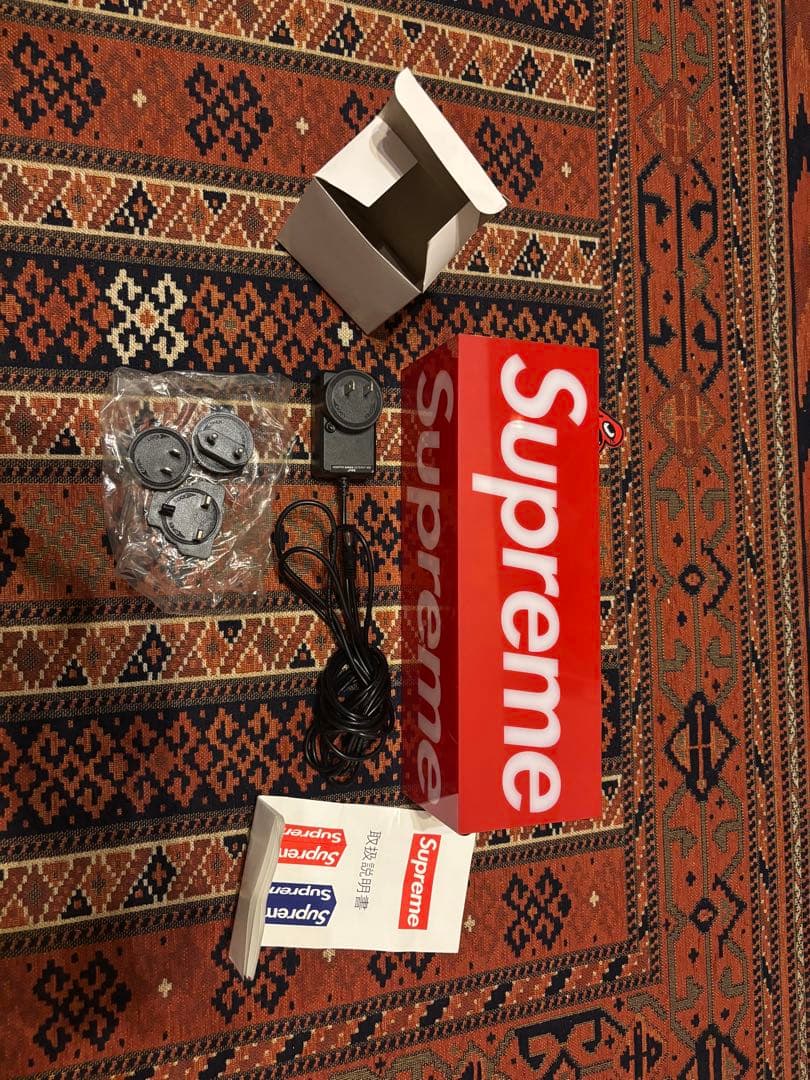 その他 Supreme Box Logo Lamp Red