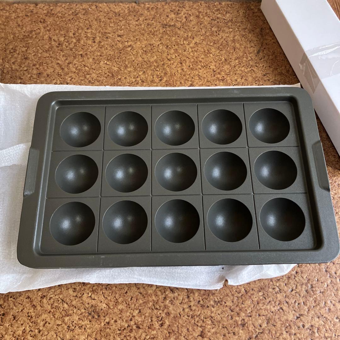 récolte レコルト BBQグリル本体、別売深鍋、たこやき3点セット