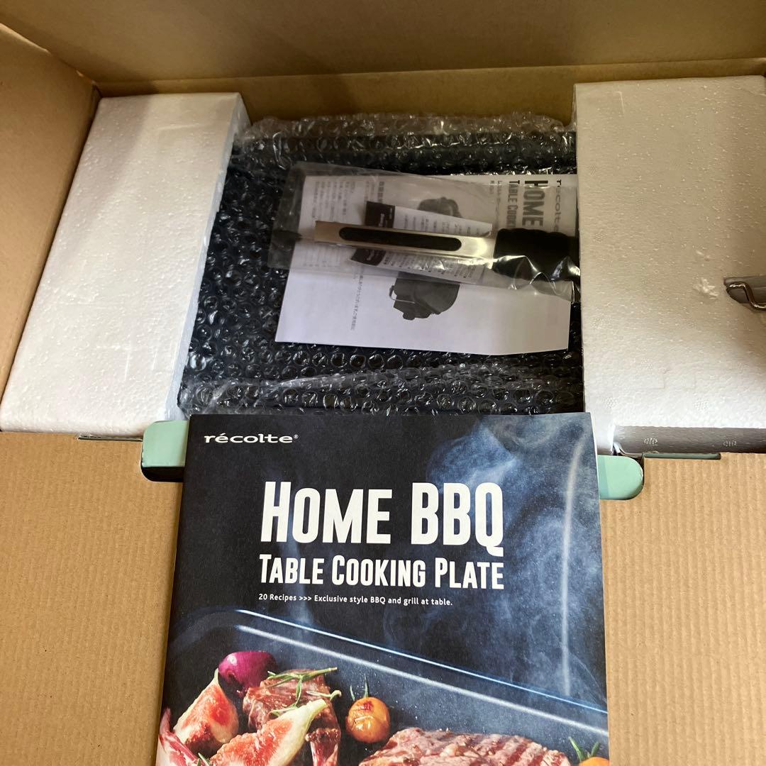 récolte レコルト BBQグリル本体、別売深鍋、たこやき3点セット