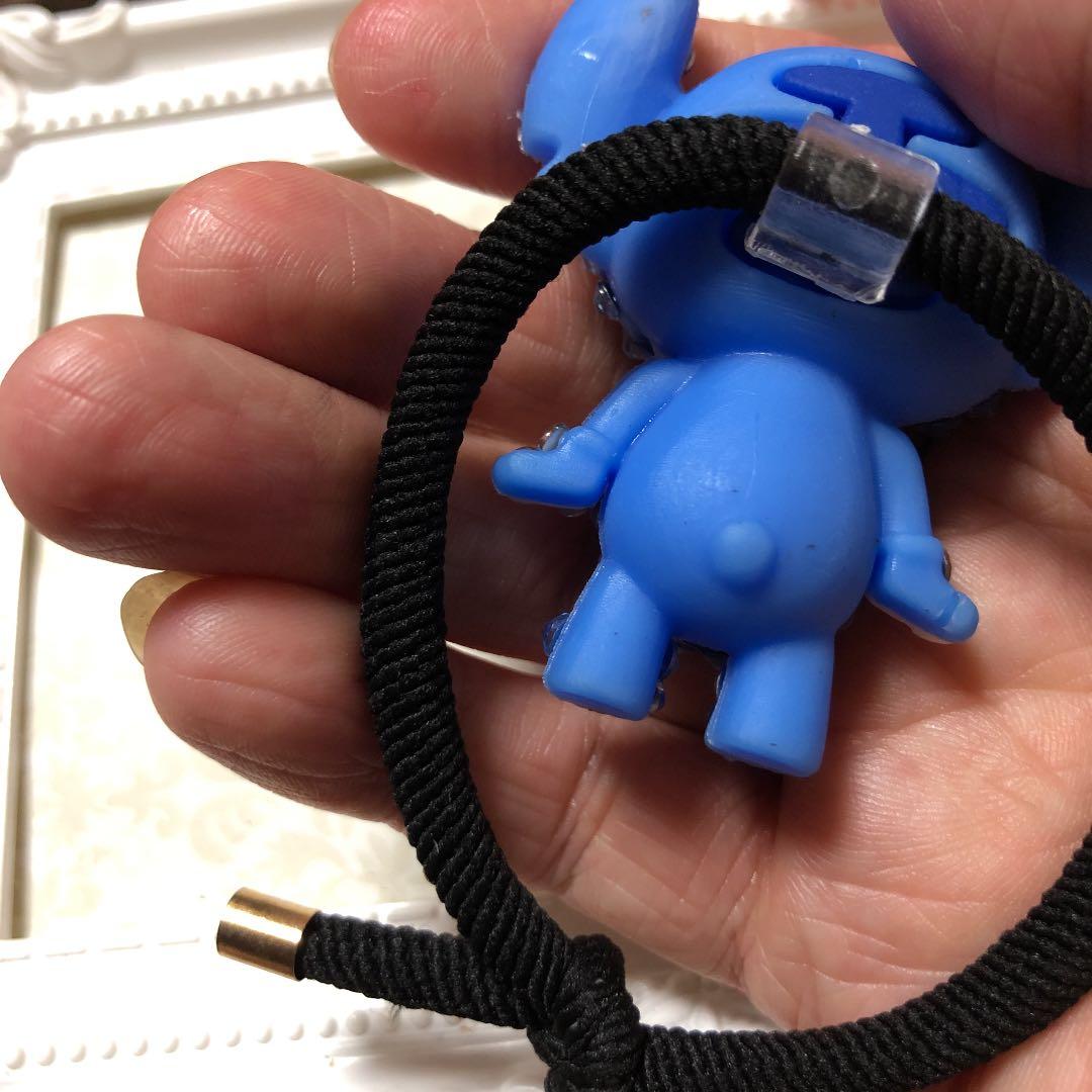 ★⭐︎ヘアゴム72キラキラストーン付大きめキャラのヘアゴムシュシュ高級可愛い