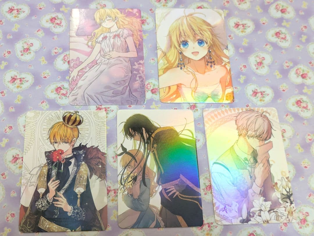 完売!!ある日、お姫様になってしまった件について ミラーカードフルコンプ55枚