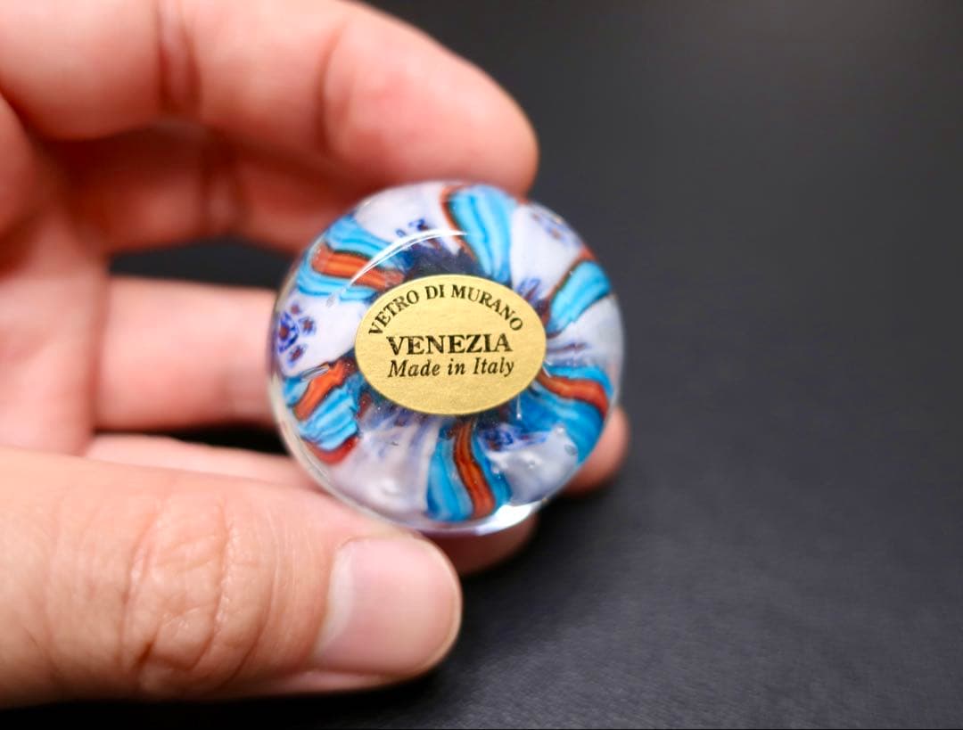 ベネチア ムラーノガラス ペーパーウエイト