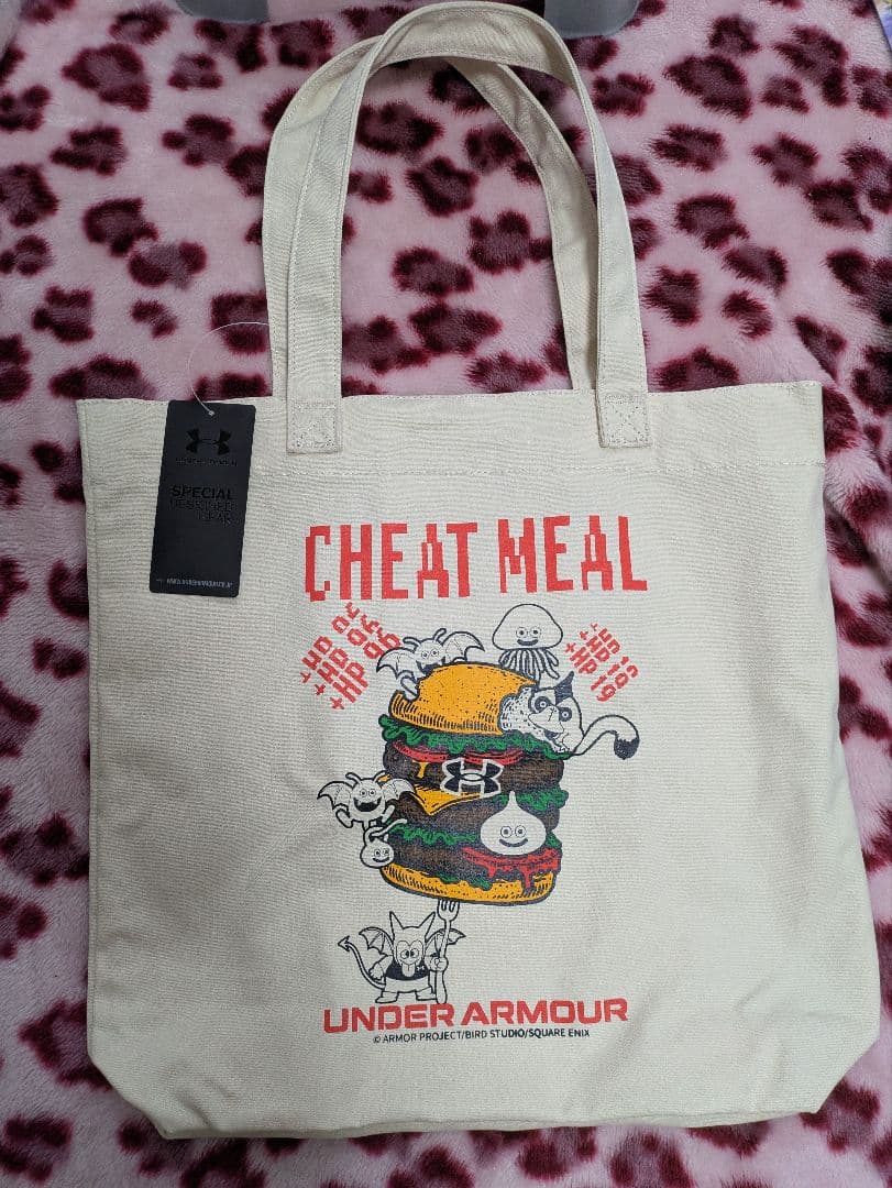 新品 ドラゴンクエスト 限定 アンダーアーマーコラボ トートバッグ