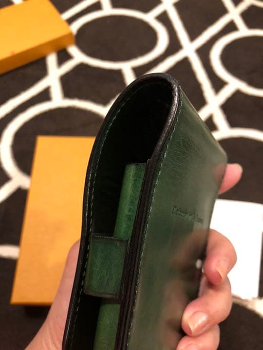 Flathority by Le Bonheur  ペンケース　3本入り　緑色