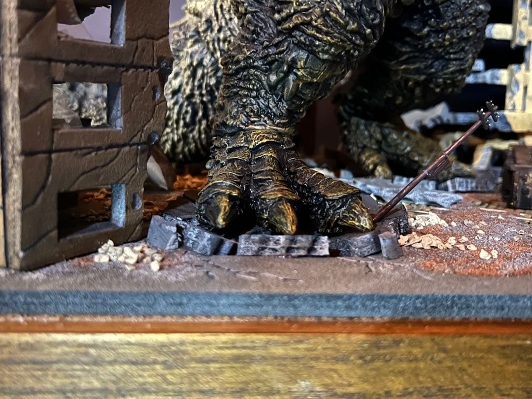 ゴジラ-1.0 銀座襲撃ジオラマ《改良版》 一番くじA賞対応