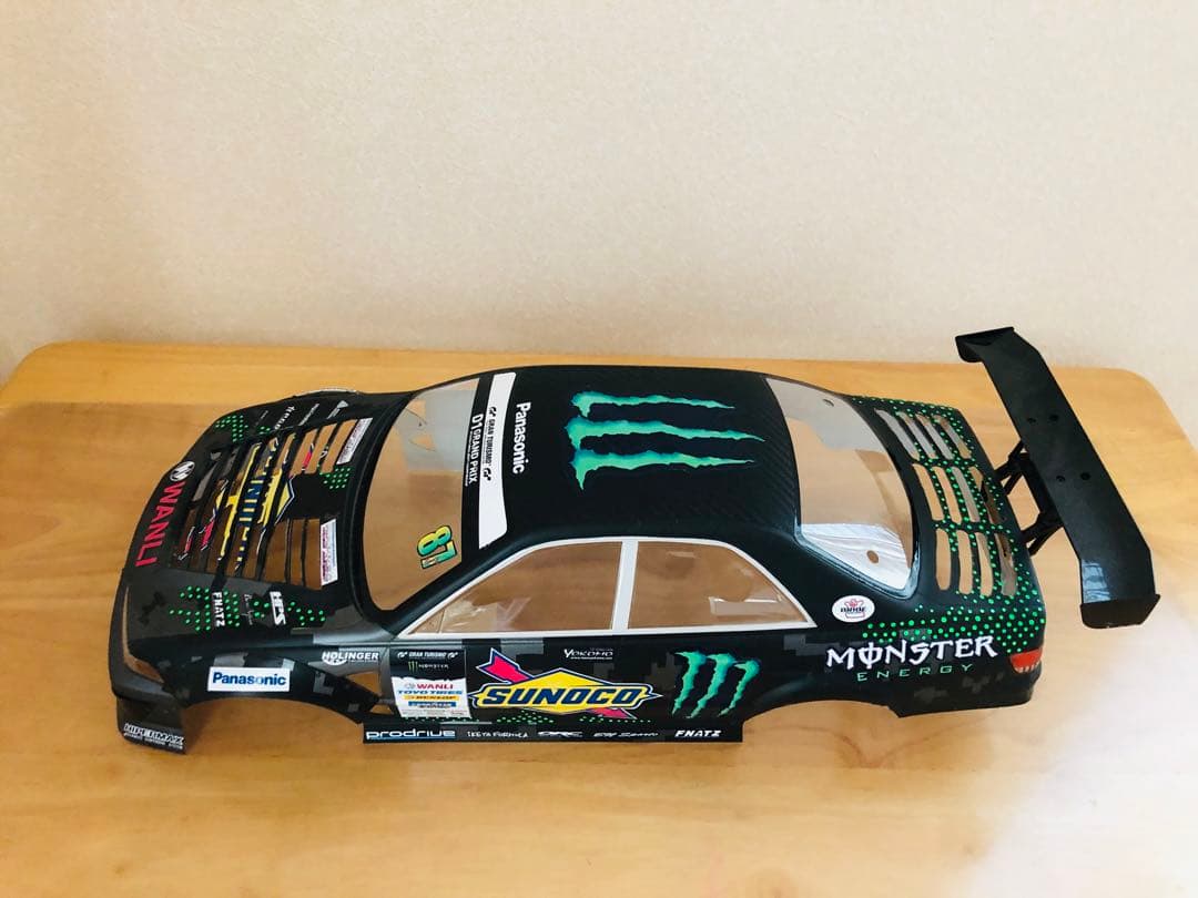 マークII ドリフトカー用ボディ モンスターエナジー