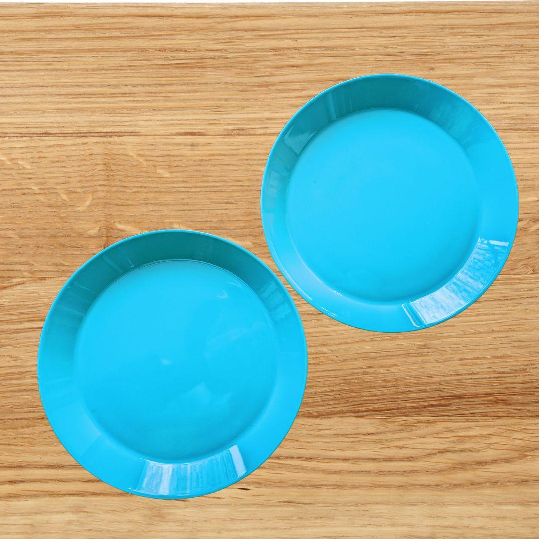 【レアカラー新品！】イッタラ ティーマ ターコイズ　26センチ　2枚セット B