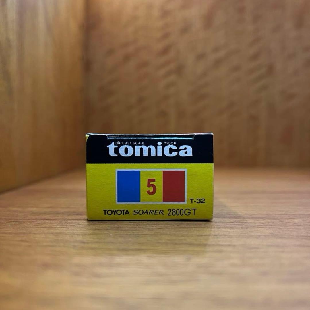 黒箱トミカNo.5トヨタ ソアラ2800GT小田急 - メルカリ