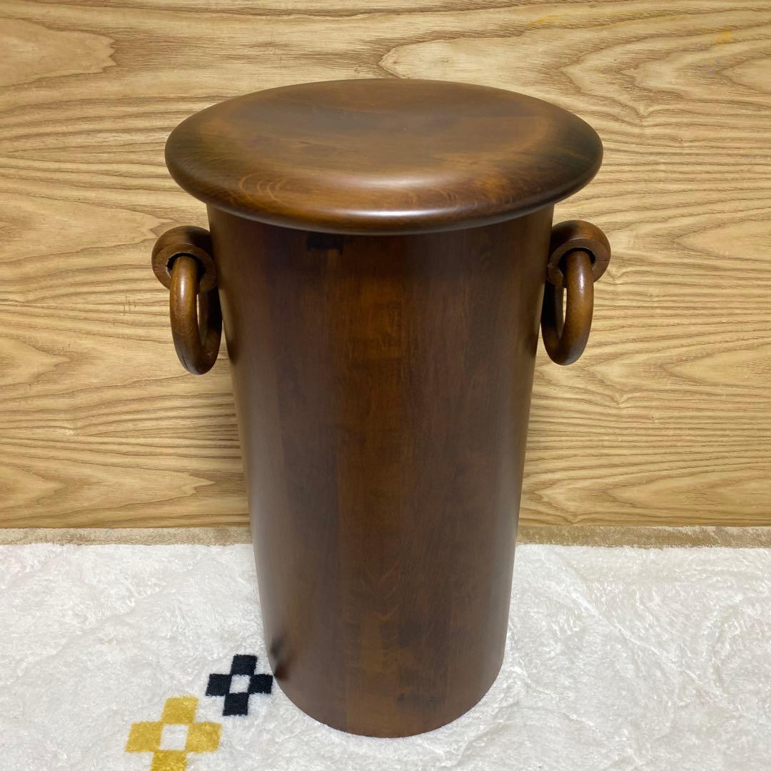 ドマン　傘立て　収納　無垢材　アンティーク　ほぼ未使用