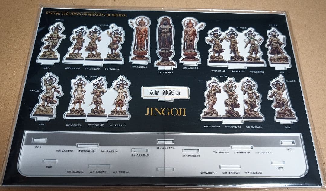 仏像アクリルスタンド『特別展 神護寺』 東京国立博物館 アクスタ