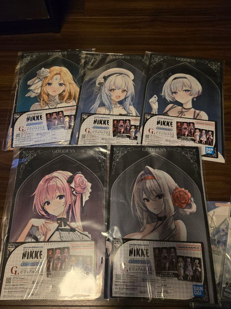 勝利の女神NIKKE CHAPTER6 B賞シンデレラフィギュアとおまけ