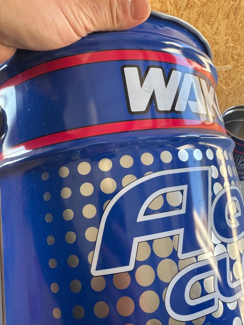 火消し　ペール缶　使い方色々　ガレージ　BBQ インテリア