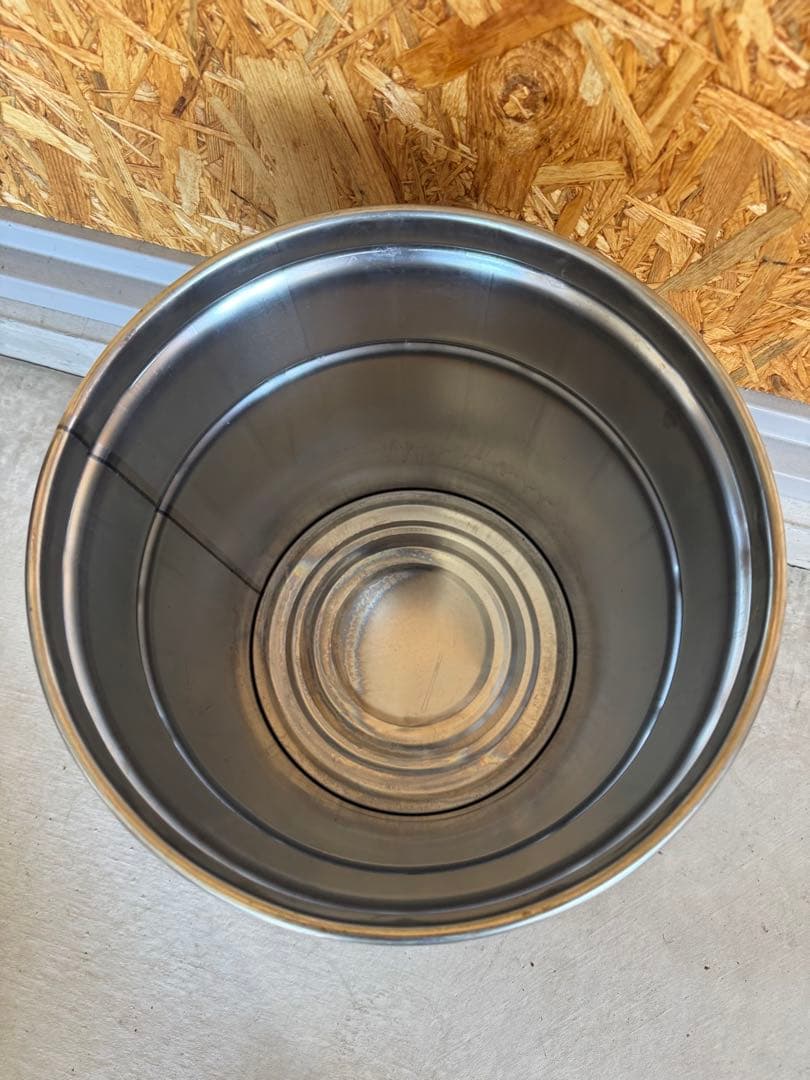 火消し　ペール缶　使い方色々　ガレージ　BBQ インテリア