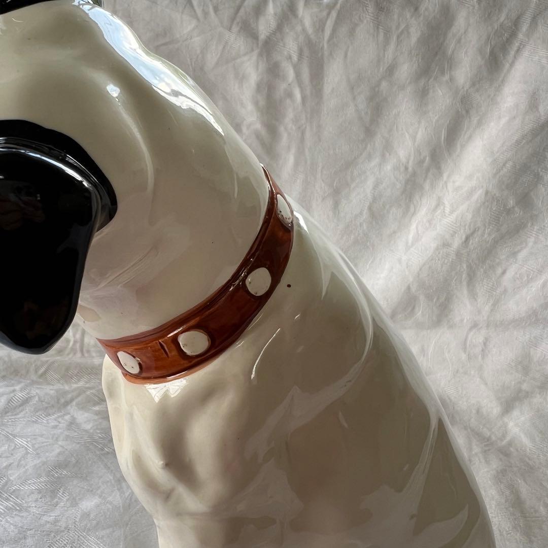 ビクター犬 ニッパー 置物 爪あり 旧型タイプ レア 約25cm - メルカリ