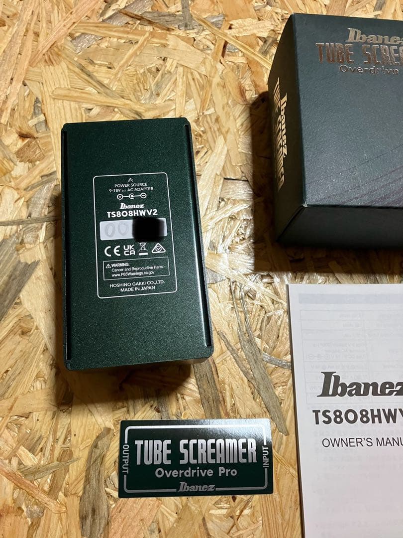 ギター TUBE SCREAMER TS808HWV2
