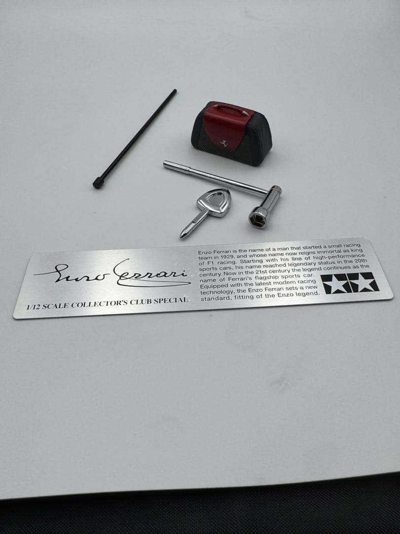 タミヤ　1/12 コレクターズクラブ・スペシャル エンツォフェラーリ　赤