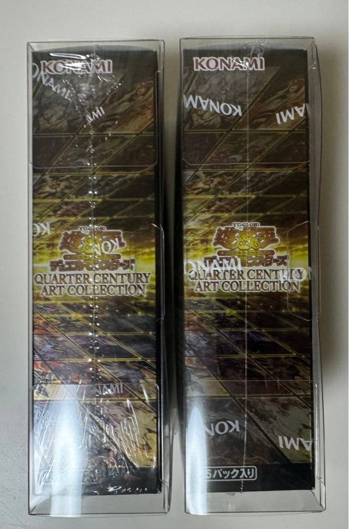 遊戯王OCG クォーターセンチュリーアートコレクション 2BOX シュリンク付き