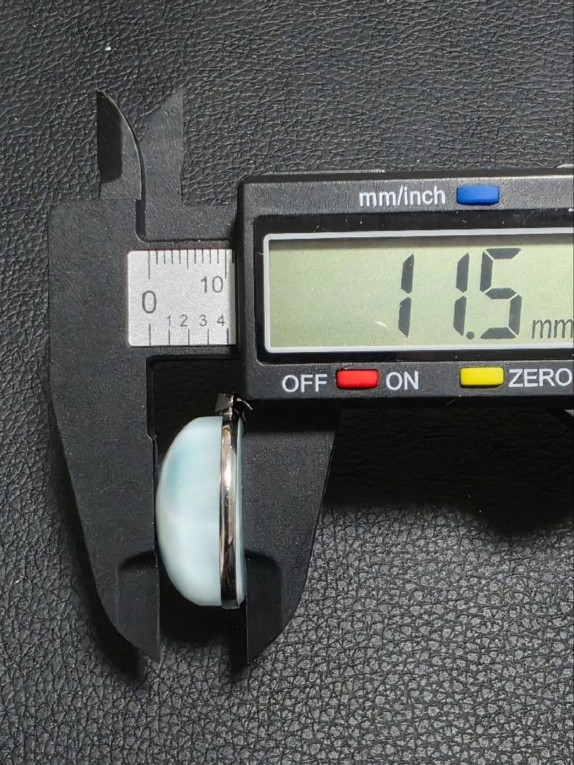 高品質　ドミニカ共和国産　ペクトライト　ラリマー　ペンダント　S925