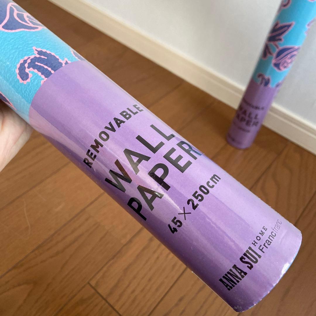 新品 Francfranc ANNASUI ウォールペーパー2本 壁紙 アナスイ - メルカリ