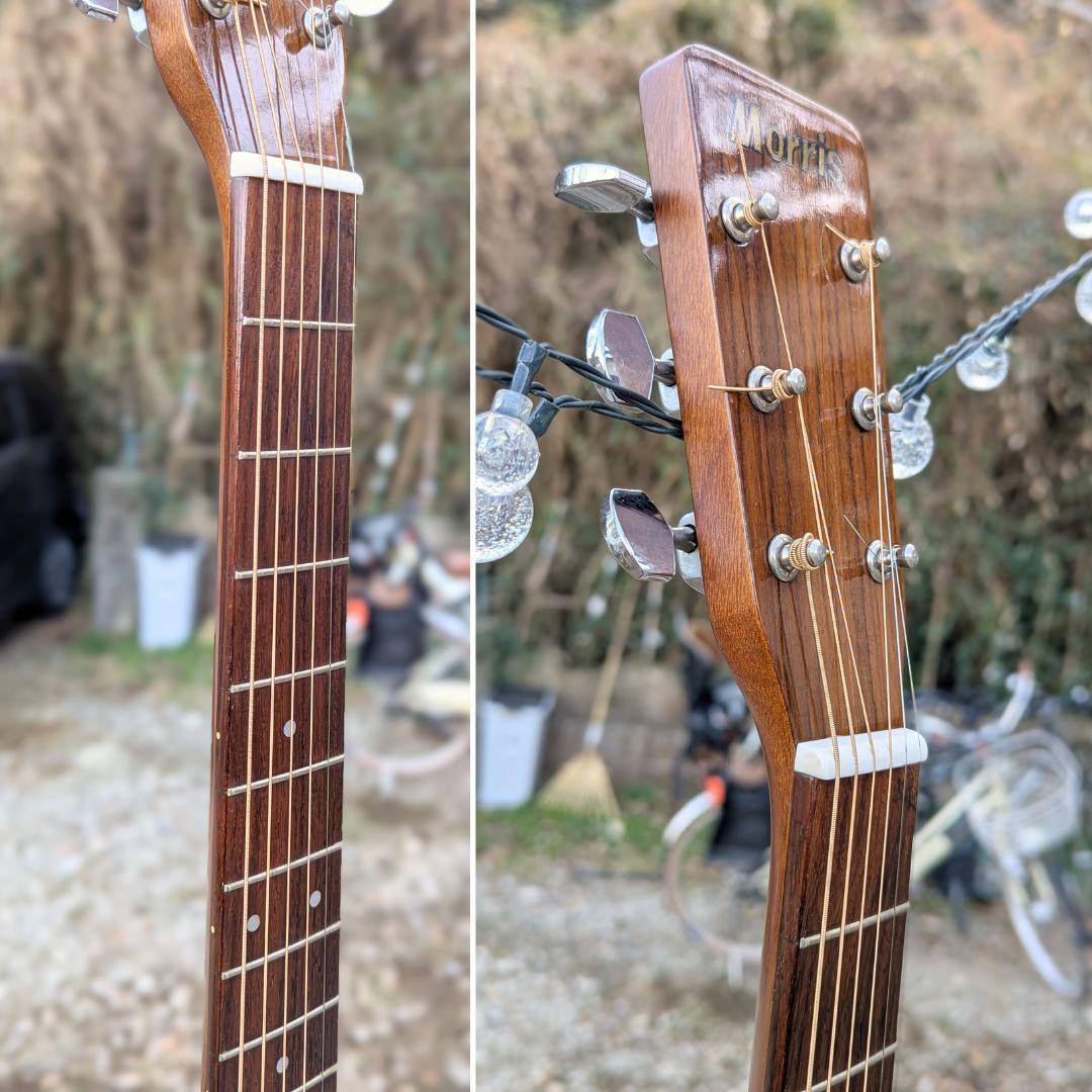 Morris MD-502 メンテ済 90年代 アコギ - メルカリ
