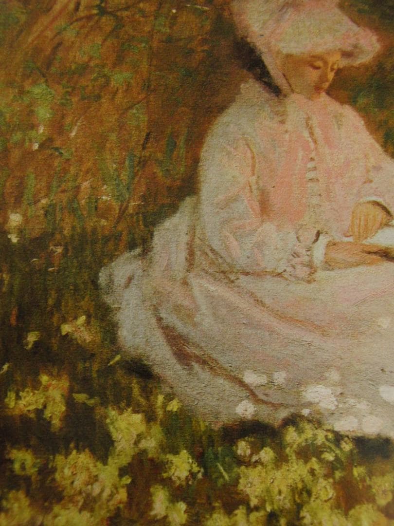 クロード・モネ、「Springtime」、厳選、希少大判画集・額装画、人気