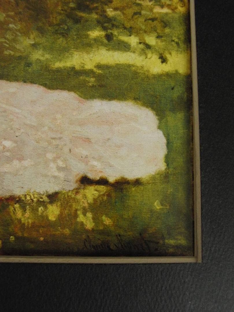 クロード・モネ、「Springtime」、厳選、希少大判画集・額装画、人気