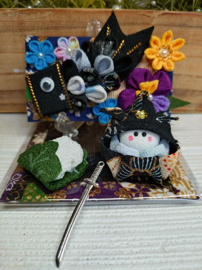 ★専用★11☆端午の節句飾り*☆鯉のぼり/小サイズ★ブラック*★