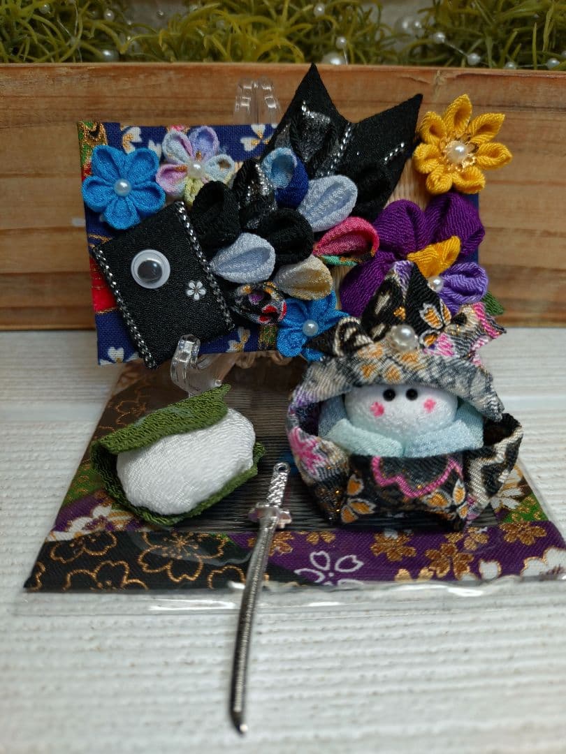 ★専用★11☆端午の節句飾り*☆鯉のぼり/小サイズ★ブラック*★