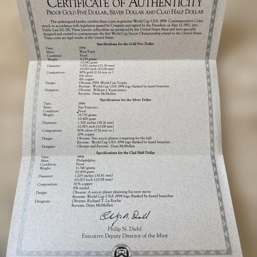 ワールドカップ USA 1994 COINS
