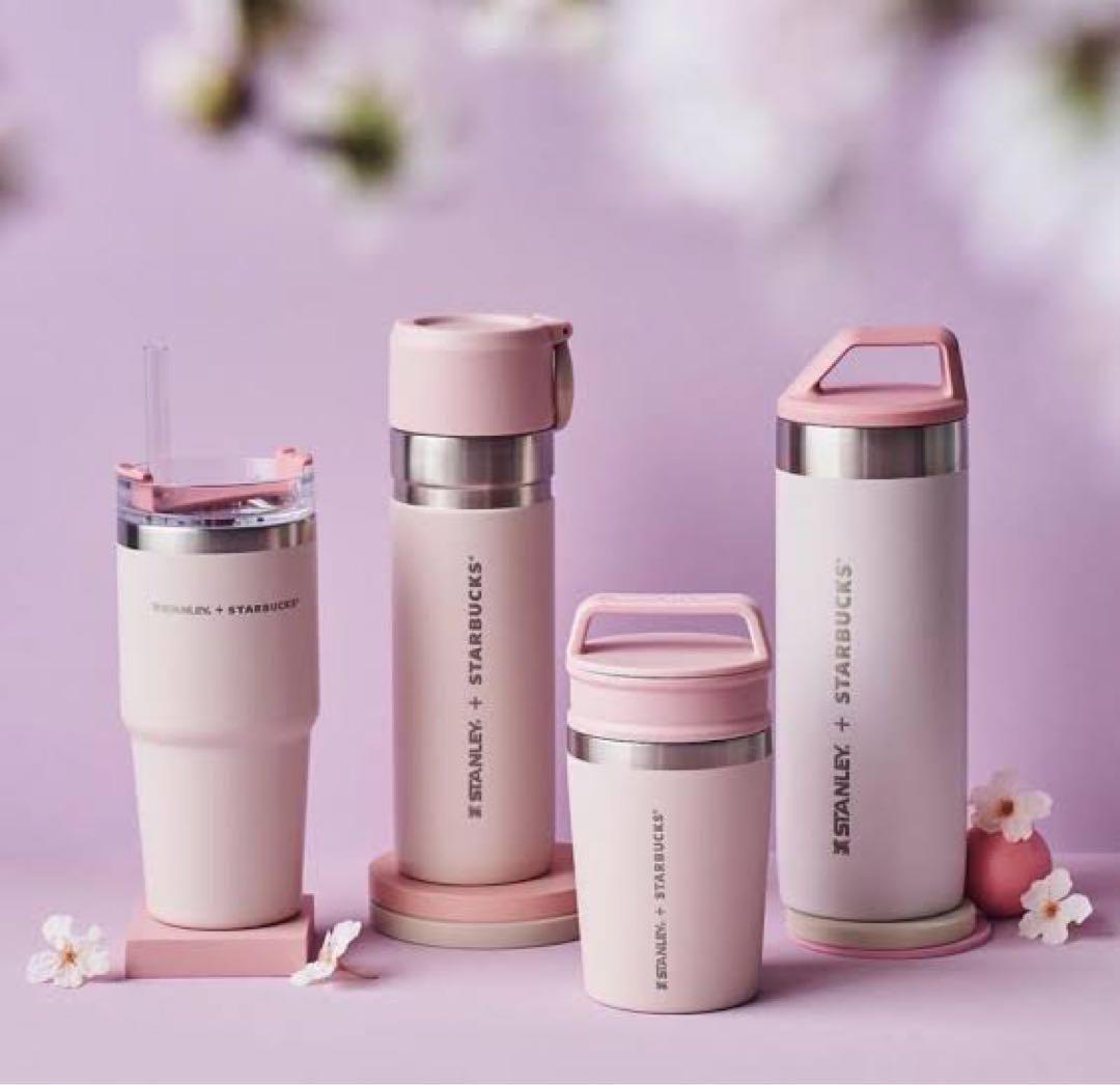 スターバックス スタンレー ステンレスボトル ダスティピンク 473ml