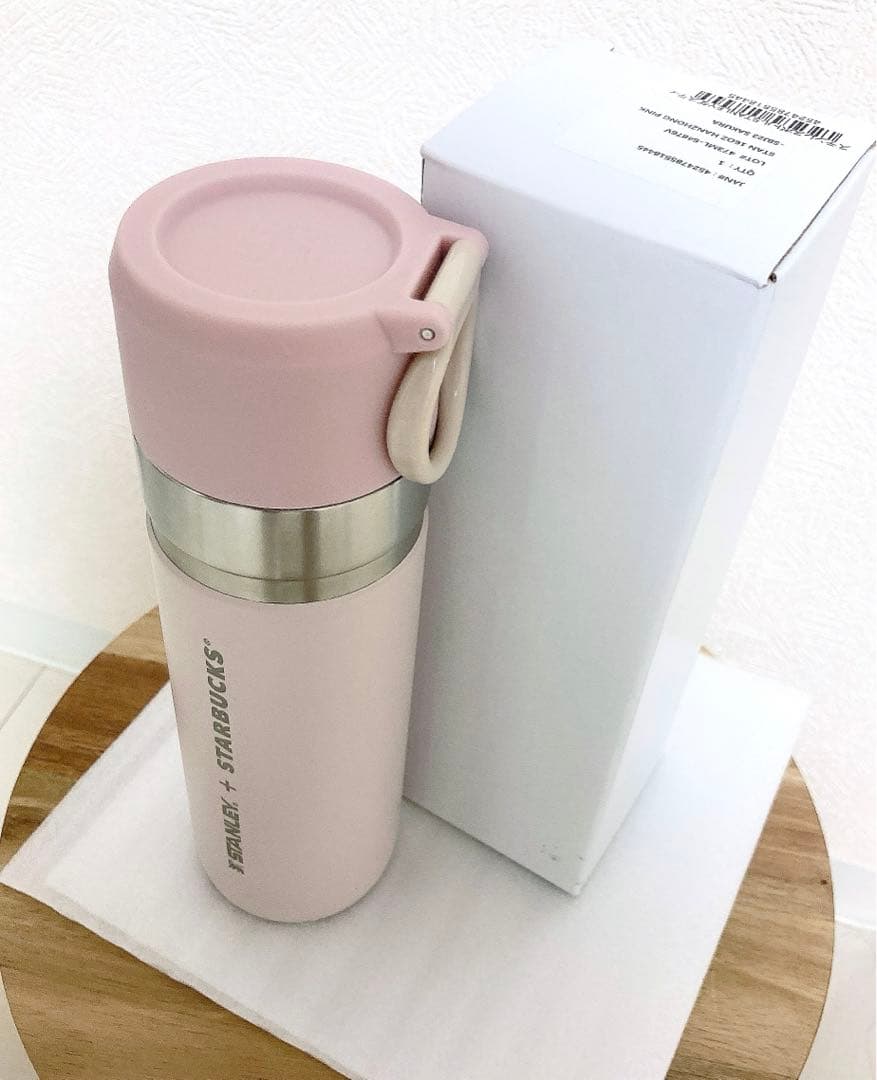 スターバックス スタンレー ステンレスボトル ダスティピンク 473ml
