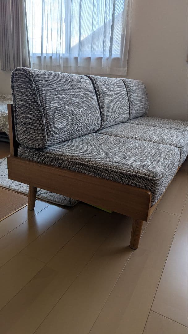 【Unico】アルベロ ソファ 3人掛け チークカラー