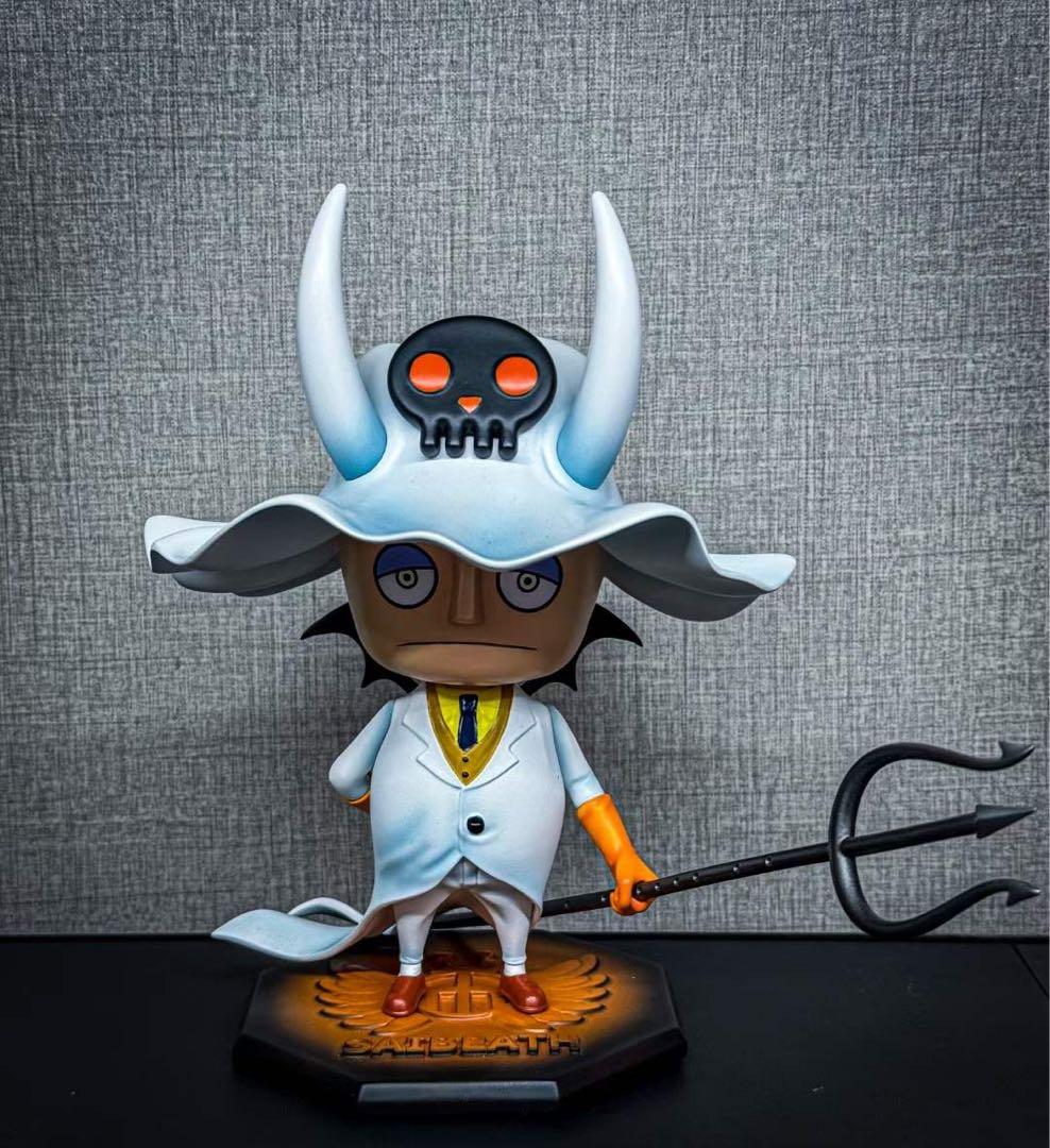 ワンピース 3人 ハンニャバル  ドミノ サルデス フィギュア ガレージキット