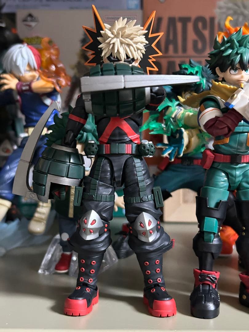 S.H.Figuarts ヒロアカ　フィギュア　フィギュアーツ　デク　かっちゃん