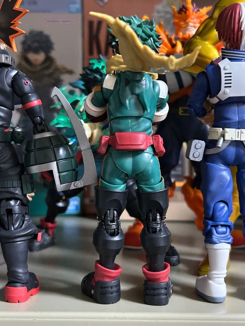 S.H.Figuarts ヒロアカ　フィギュア　フィギュアーツ　デク　かっちゃん