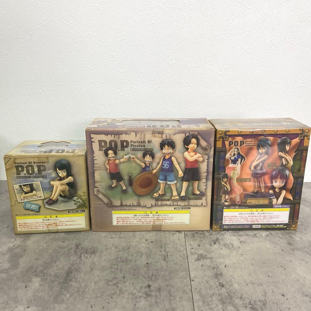 ＃ワンピースP.O.P シリーズ3点まとめ売り