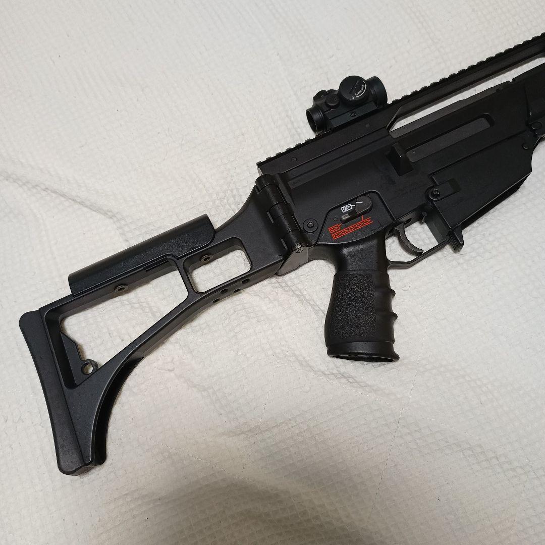 東京マルイ 次世代電動ガンG36Cカスタム、SBD付ドットサイト付マガジン