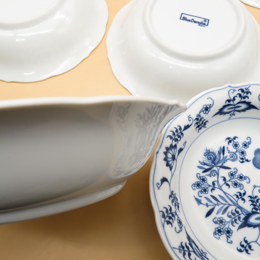 美品 ブルーダニューブ Blue 中皿 7枚 - メルカリ