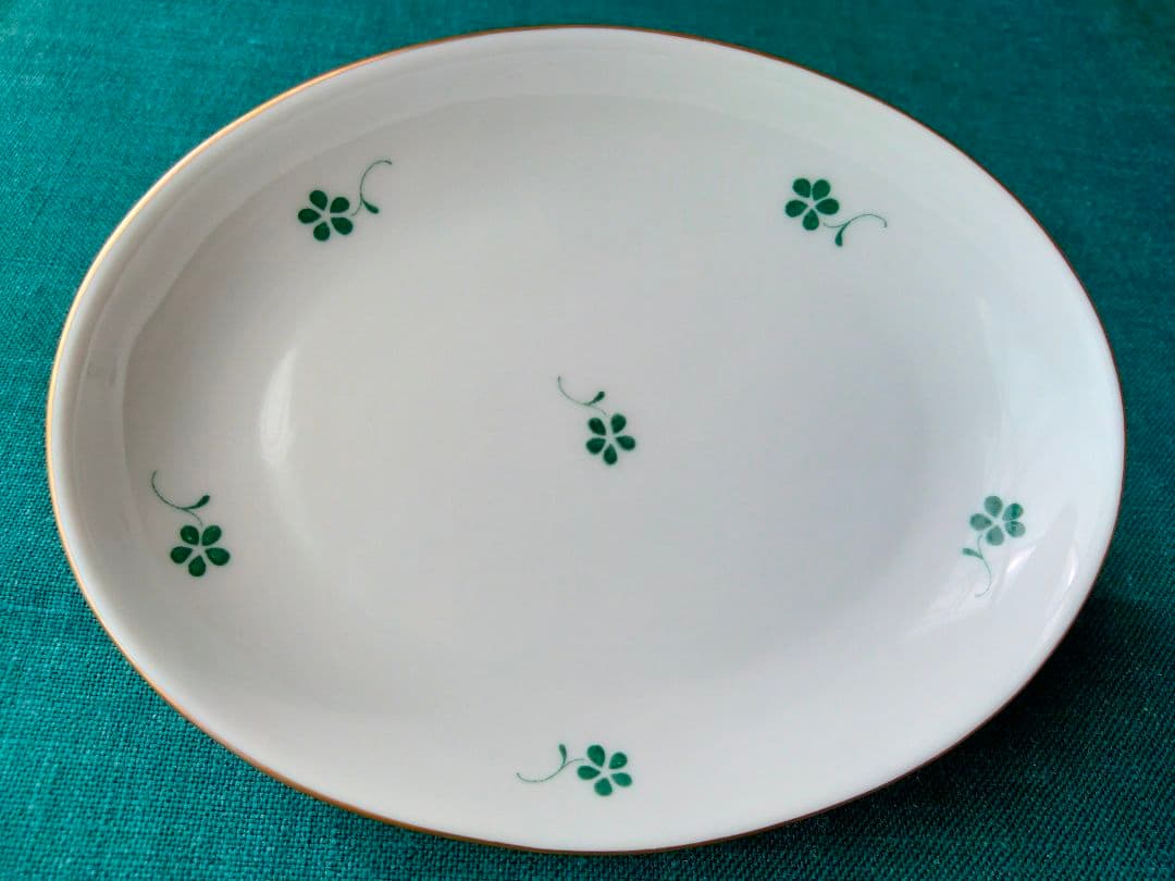 HEREND 小皿　楕円　ロスチャイルドバード