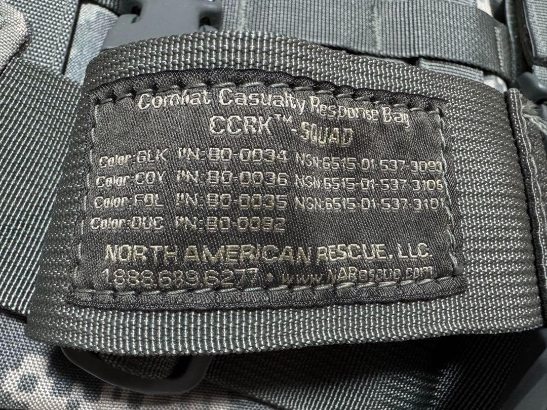米軍 実物 ノースアメリカンレスキュー ウエストバッグ
