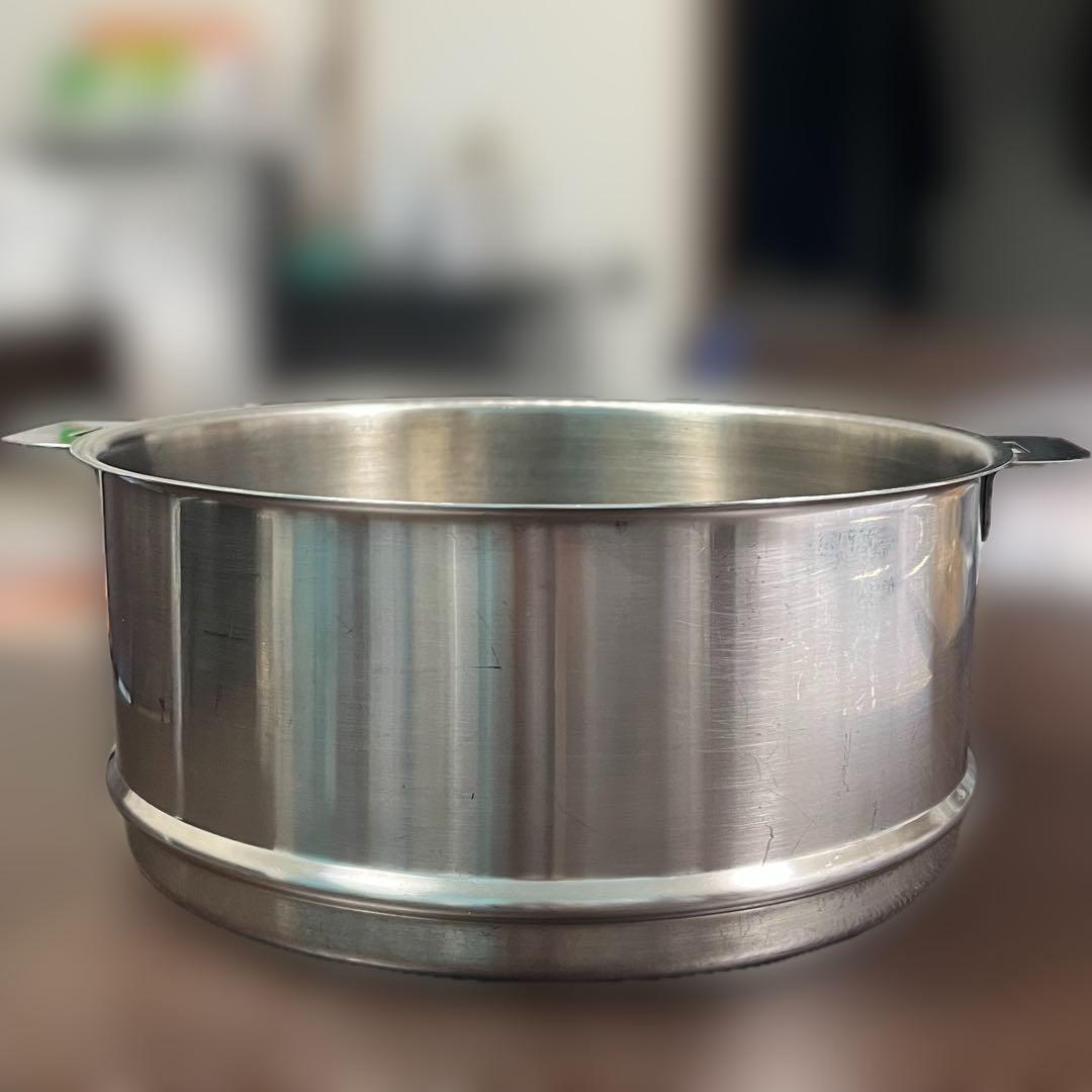 クリステル　CRISTEL 蒸し器　廃盤　24cm